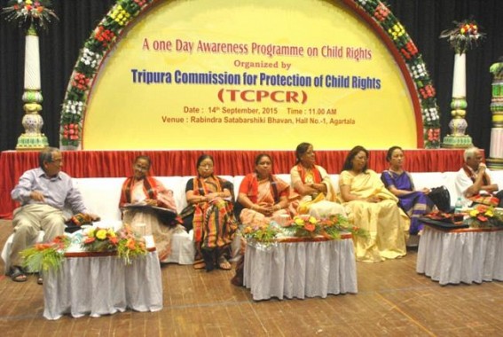 CPI-M drama on â€˜Protection of Child Rights awareness'  fail to curb rising crimes, rapes  against Tripuraâ€™s children